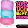 Schylling Needoh Nice Cube - Zabawka sensoryczna do ściskania z Super Solid Squish — Image 4 of 6