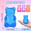 Zabawka do ściskania NeeDoh Gummy Bear Taba Squishy żelkowy niebieski miś — Image 6 of 20
