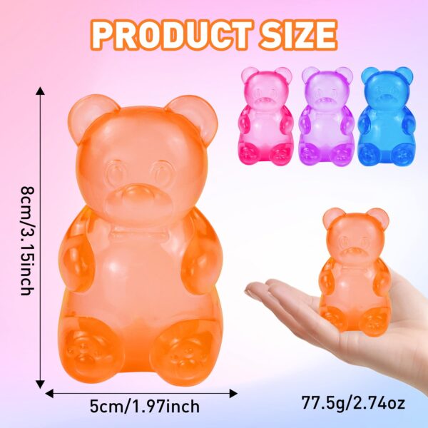 Zabawka do ściskania NeeDoh Gummy Bear Taba Squishy żelkowy niebieski miś — Image 18 of 20