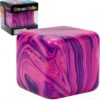 NeeDoh Nice Cube Swirl marmurkowa pomarańczowa kostka squish — Image 8 of 8