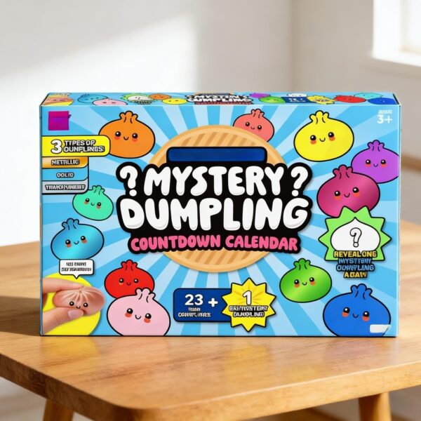 Tajemnicze pierogi squishy – kalendarz adwentowy 24 squishy w stylu blind box — Image 13 of 15