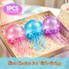 NeeDoh JellySquish Sparkle Squishy zabawka meduza z brokatową kopułą i mackami — Image 9 of 11