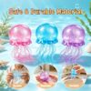 NeeDoh JellySquish Sparkle Squishy zabawka meduza z brokatową kopułą i mackami — Image 5 of 11