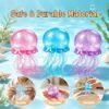 NeeDoh JellySquish Sparkle Squishy zabawka meduza z brokatową kopułą i mackami — Image 11 of 11