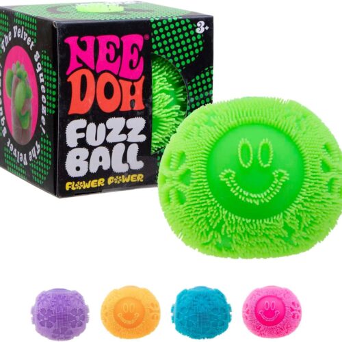 NeeDoh Fuzz Ball Flower Power aksamitna kulka antystresowa do ugniatania — Image 1 of 1