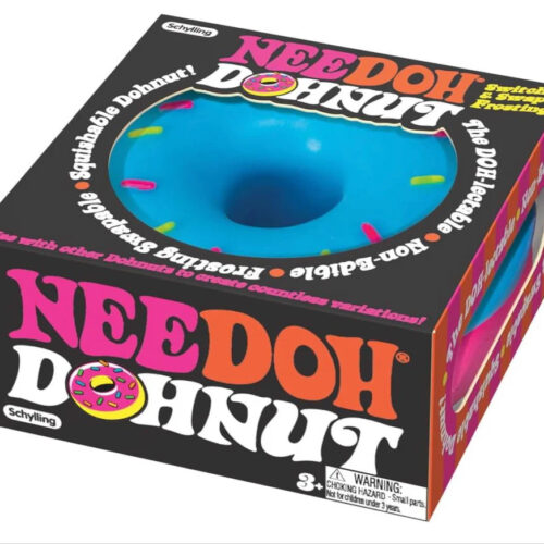 NeeDoh DohNuts - Squish Donut Toys with Removable Icing (1/1) NeeDoh DohNuts squishy pączki fidget z odpinaną polewą — Image 1 of 1