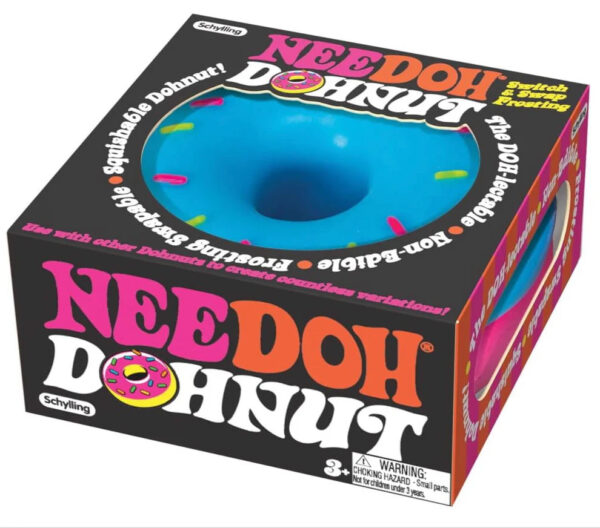 NeeDoh DohNuts squishy pączki fidget z odpinaną polewą — Image 1 of 1