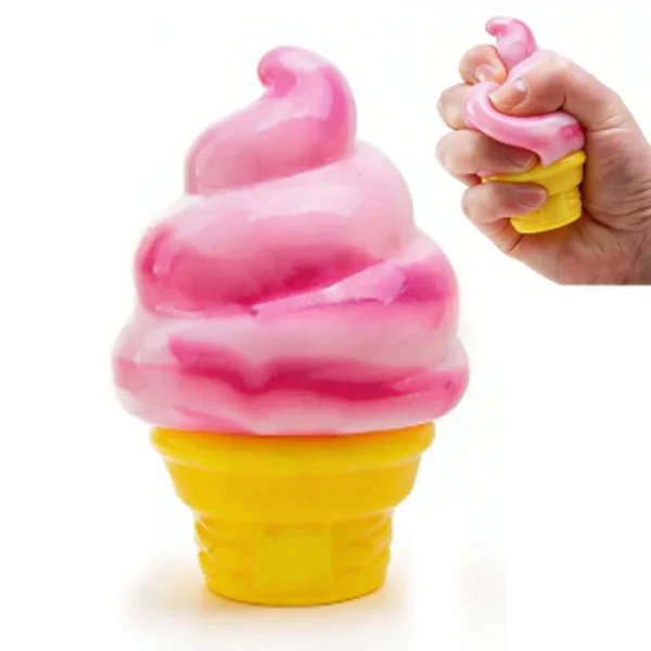 NeeDoh Nice Cream Cone Squishy – Miękkie lody, które nigdy nie topnieją — Image 2 of 8