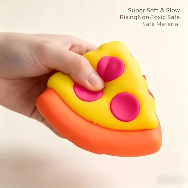 NeeDoh Pizza Squeezza – Odklej, Przyklej, Powtórz – Zabawka Fidget — Image 2 of 9
