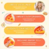 NeeDoh Pizza Squeezza – Odklej, Przyklej, Powtórz – Zabawka Fidget — Image 3 of 9